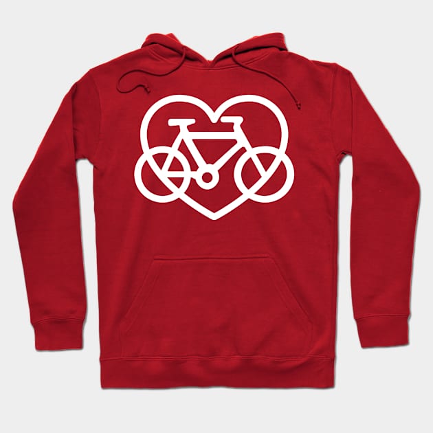 Bike Love Hoodie by Pufahl